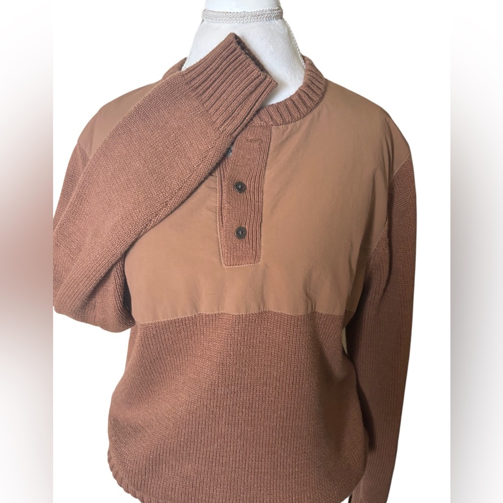 St. John's Bay Outdoor Brown Sweater Size L